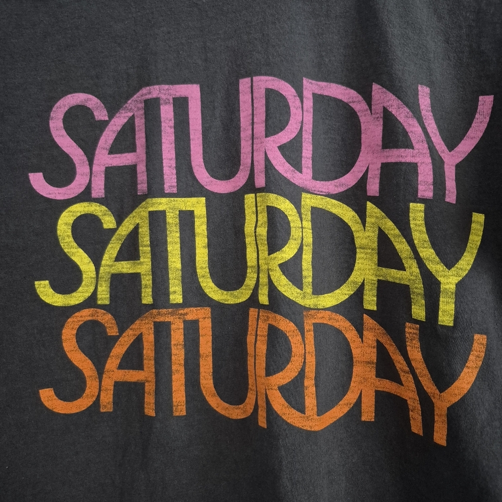 Twenty One Pilots Saturday Girls Crop T-Shirt Juniors M Gray S/S Hot Topic - Picture 7 of 11